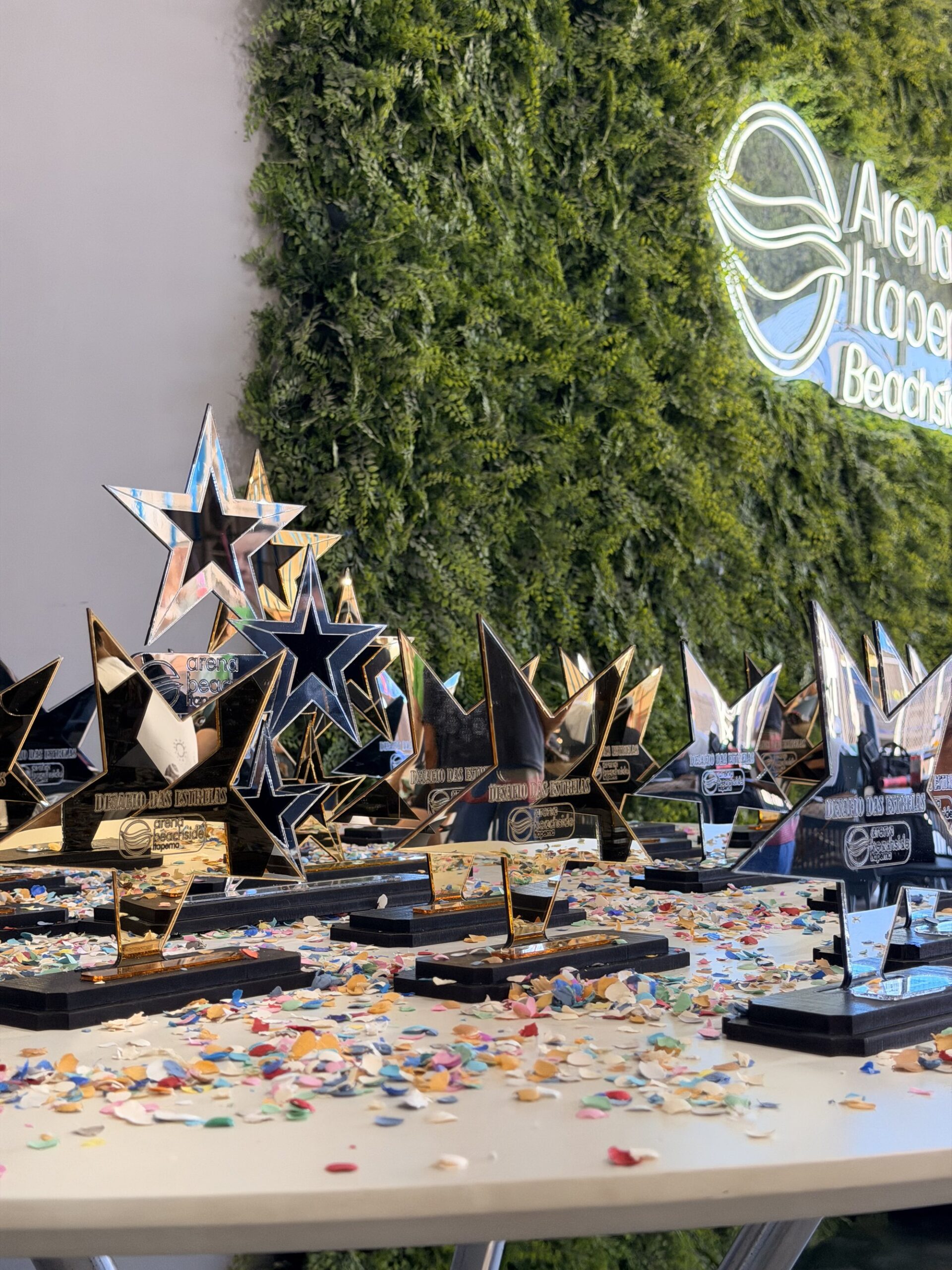 Trofeus dos torneios Arena Itapema